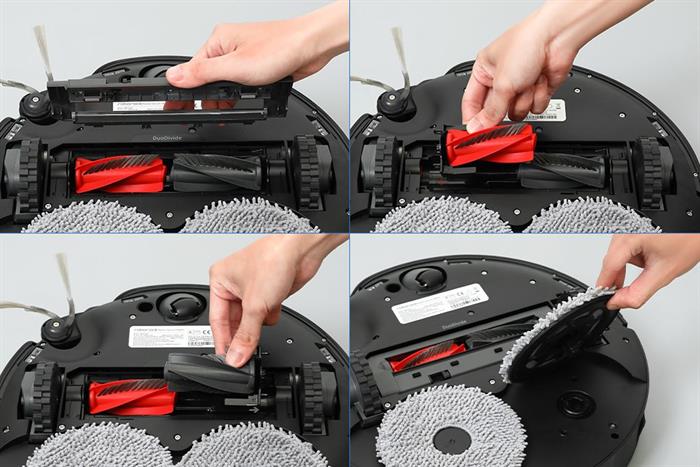 Robot hút bụi lau nhà Roborock Q Revo 5V1 - Đen - Ảnh 4
