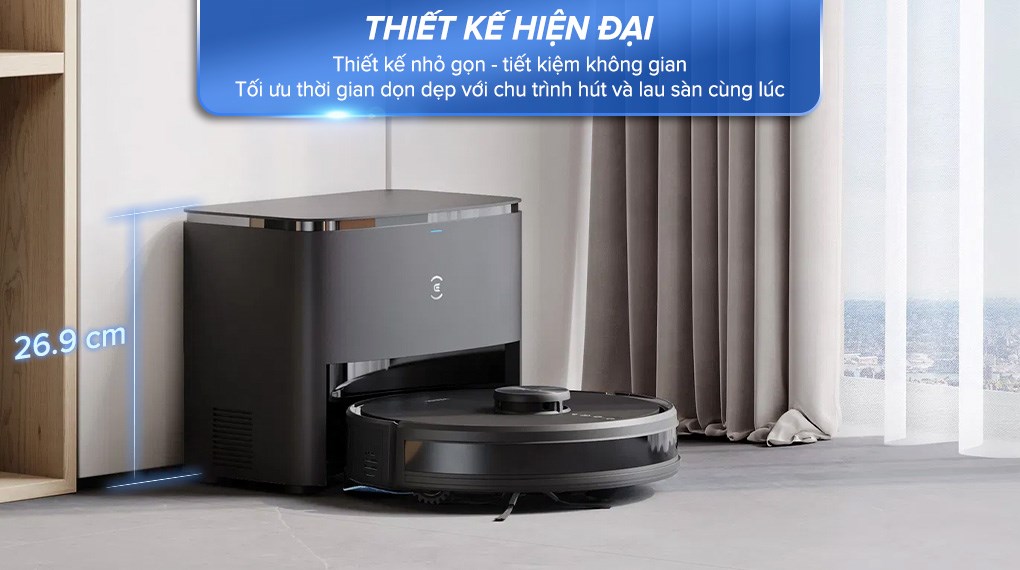 Robot hút bụi lau nhà Ecovacs Y1 PRO PLUS với mức giá phù hợp cùng đa dạng tiện ích 