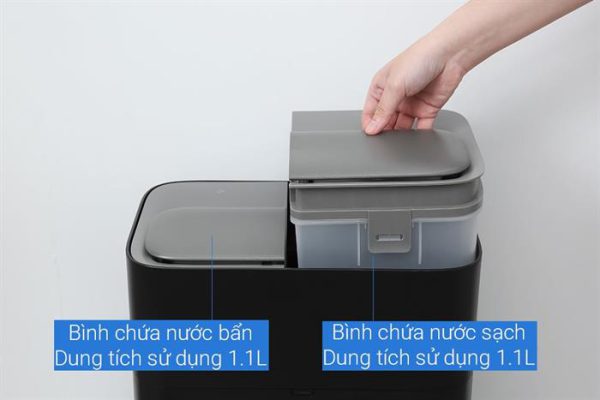 Robot hút bụi lau nhà Ecovacs Deebot T80 OMNI - Đen - Ảnh 8