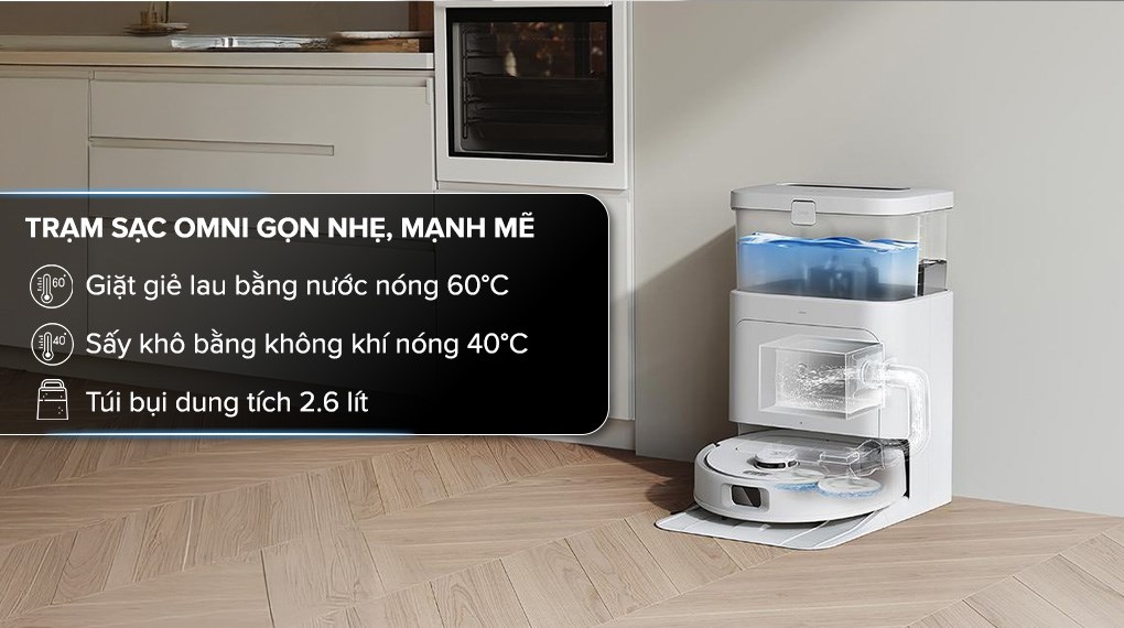 Bạn nên đặt trạm sạc Robot hút bụi lau nhà Ecovacs N30 PRO OMNI tại vị trí cố định và thông thoáng Bạn nên đặt trạm sạc Robot hút bụi lau nhà Ecovacs N30 PRO OMNI tại vị trí cố định và thông thoáng