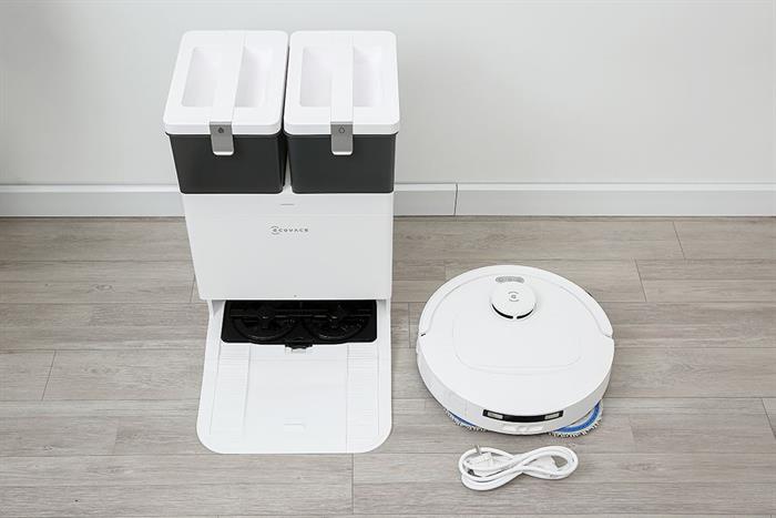 Robot hút bụi lau nhà Ecovacs T30C - Trắng - Ảnh 10