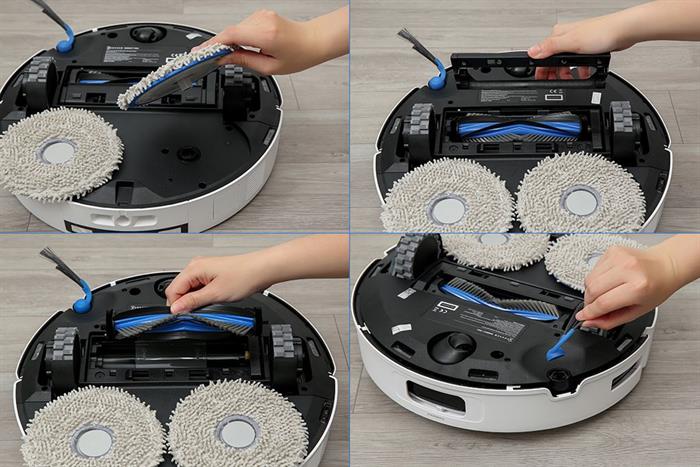 Robot hút bụi lau nhà Ecovacs T30C - Trắng - Ảnh 4