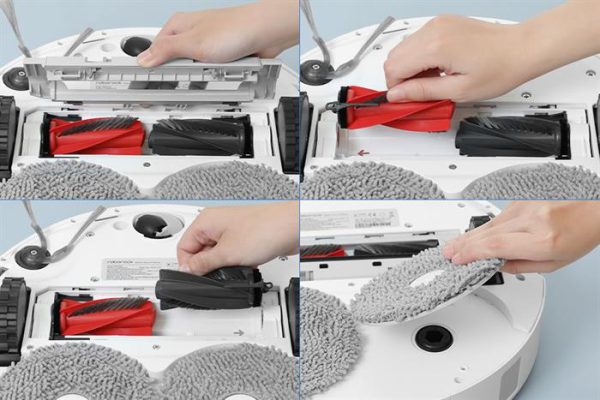 Robot hút bụi lau nhà Roborock Q Revo 5AE - Trắng - Ảnh 4