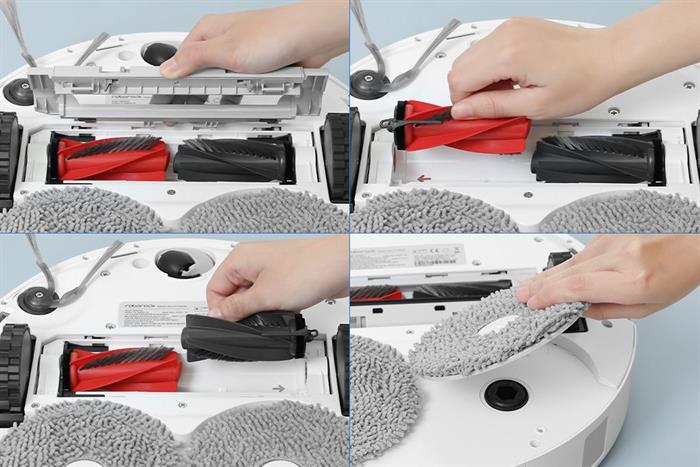 Robot hút bụi lau nhà Roborock Q Revo 5AE - Trắng - Ảnh 4