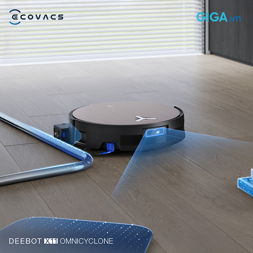 AIVI 3D 3.0 trên X11 OmniCylone là công nghệ 3D tiên tiến, vệ sinh thông minh và chính xác