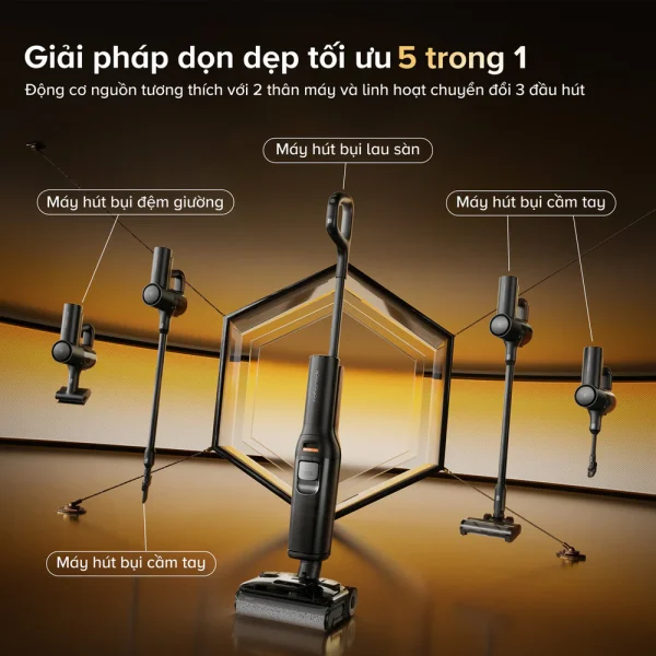 Máy hút bụi cầm tay Roborock F25 ACE Combo - Ảnh 4