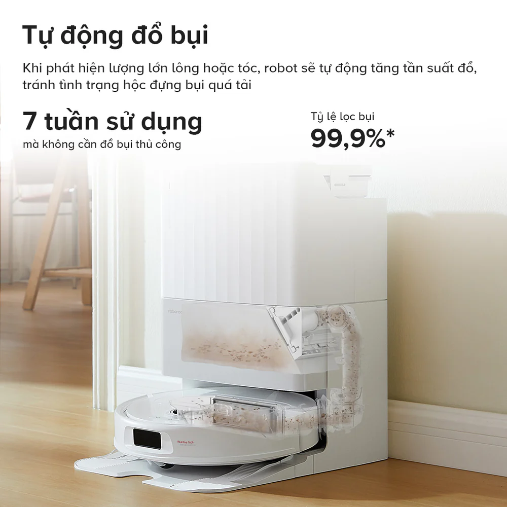 Robot hút bụi lau nhà Roborock Qrevo C Pro - Ảnh 3