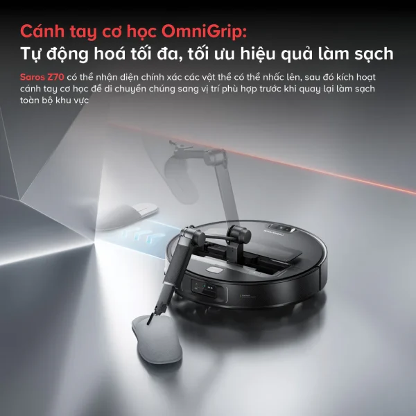 Robot hút bụi lau nhà Roborock Saros Z70 - Ảnh 3
