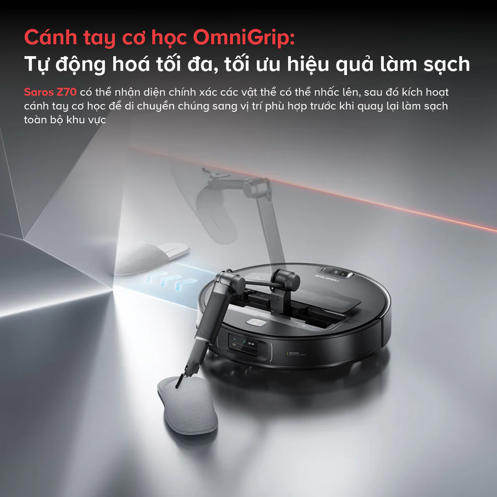 Robot hút bụi lau nhà Roborock Saros Z70 - Ảnh 3