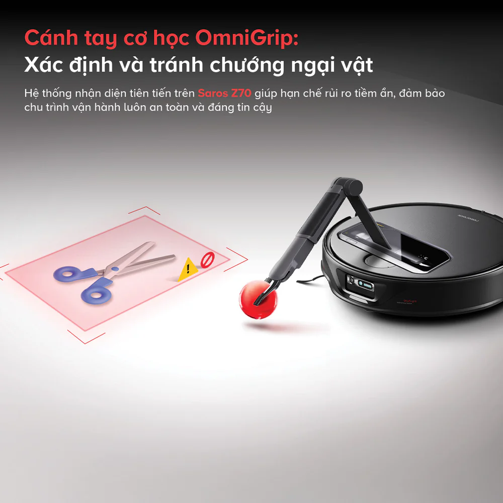 Robot hút bụi lau nhà Roborock Saros Z70 - Ảnh 10