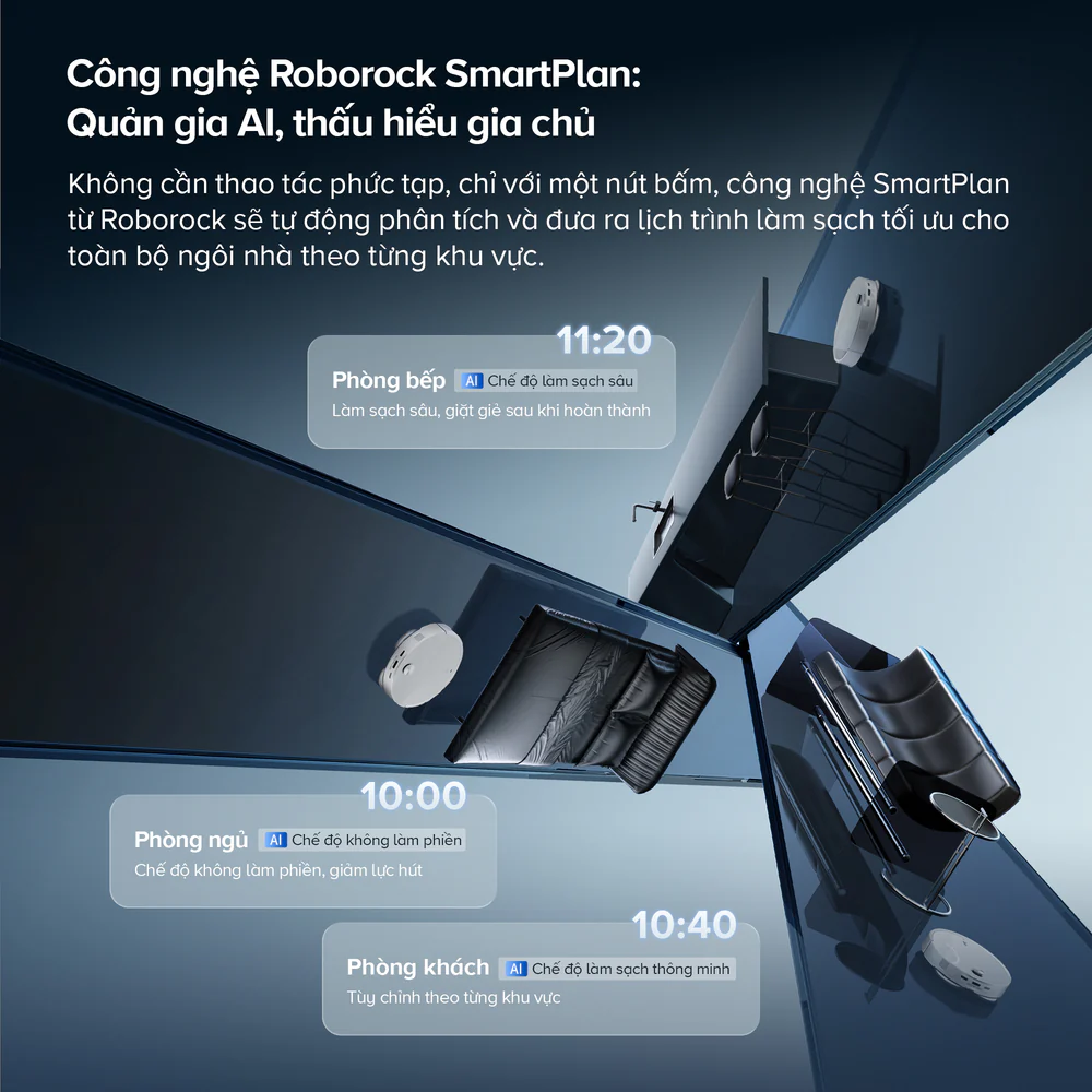 Robot hút bụi lau nhà Roborock Qrevo Curv 2 Pro - Ảnh 9