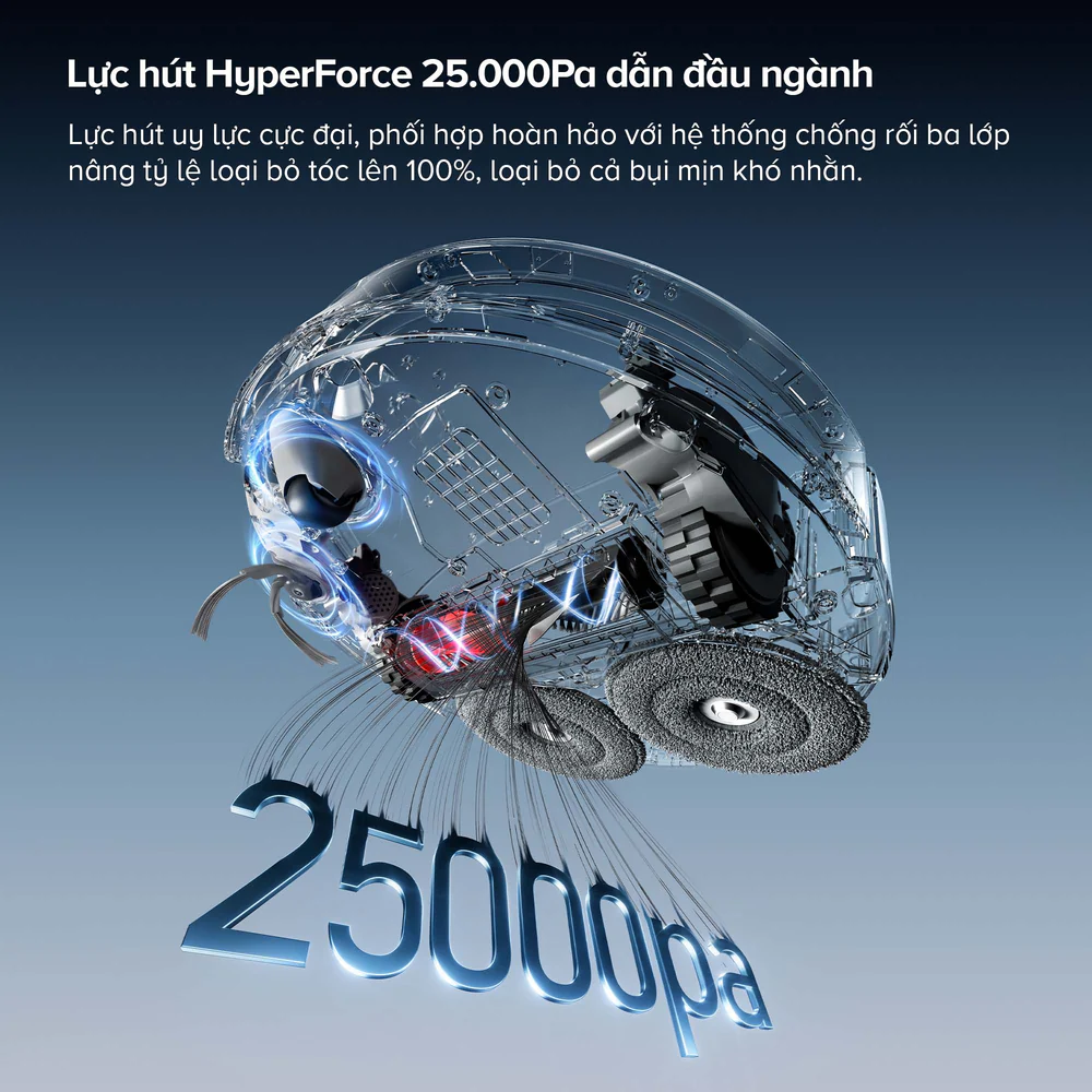 Robot hút bụi lau nhà Roborock Qrevo Curv 2 Pro - Ảnh 10