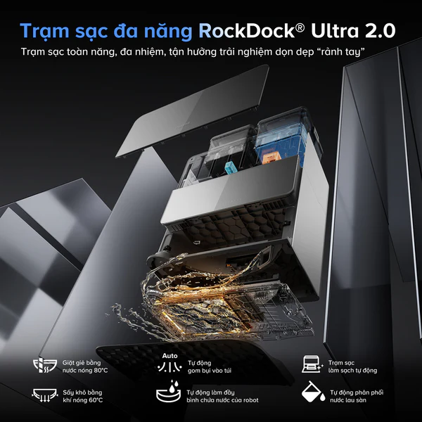 Robot hút bụi lau nhà Roborock Saros 10 - Ảnh 4