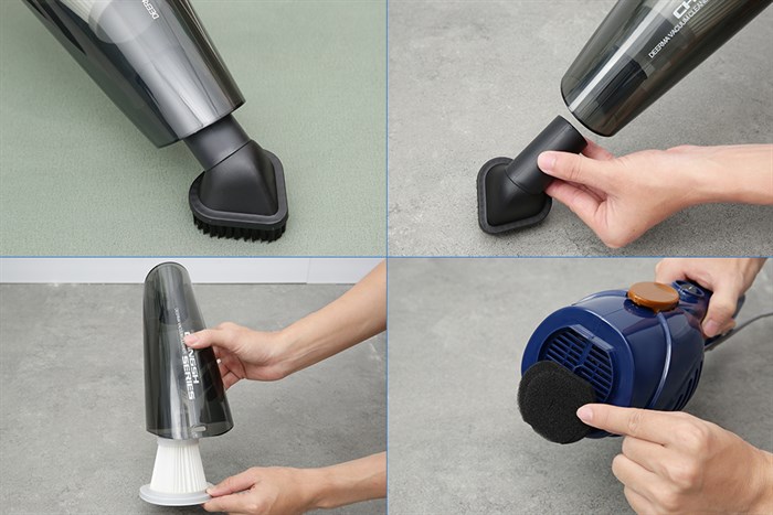 Máy hút bụi cầm tay Deerma DX118C Pro - Ảnh 6