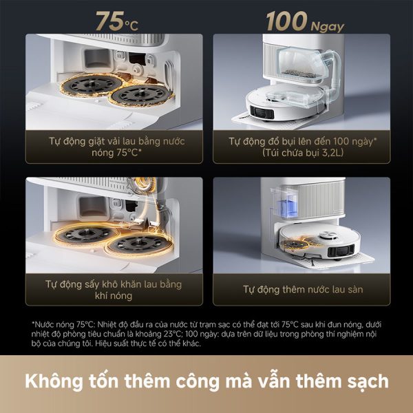 Robot hút bụi lau nhà Dreame L40s Ultra - Ảnh 8