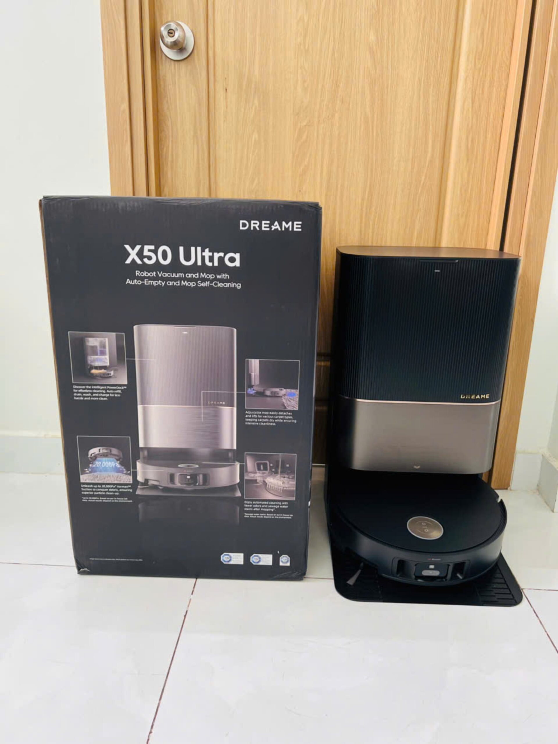 Robot hút bụi lau nhà Dreame X50 Ultra - Hàng trưng bày - Ảnh 11