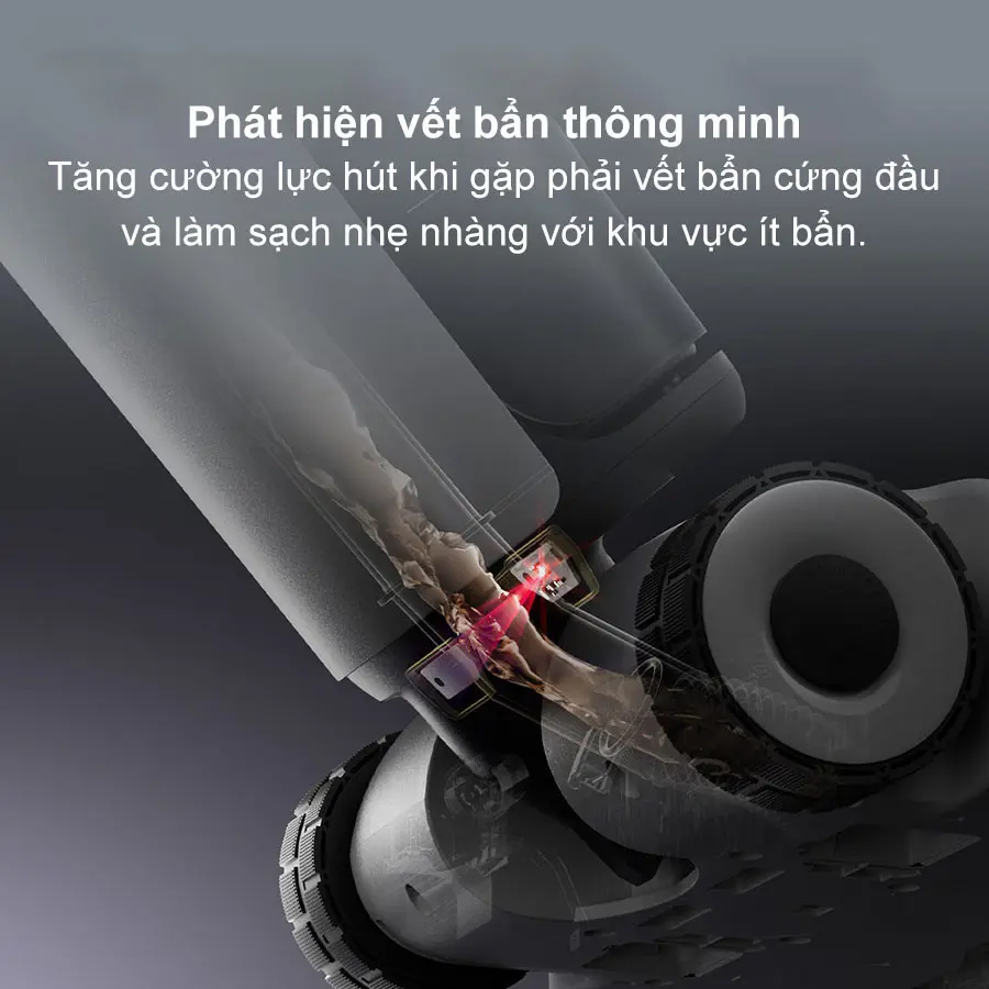Roborock F25 được trang bị công nghệ DirTect