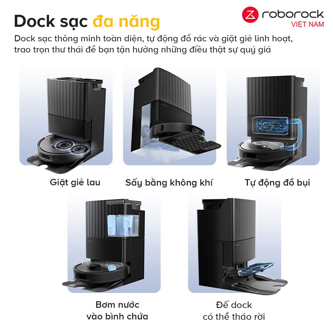 Robot hút bụi lau nhà Roborock QR 798 – Hàng Chính Hãng 7 Roborock QR 798