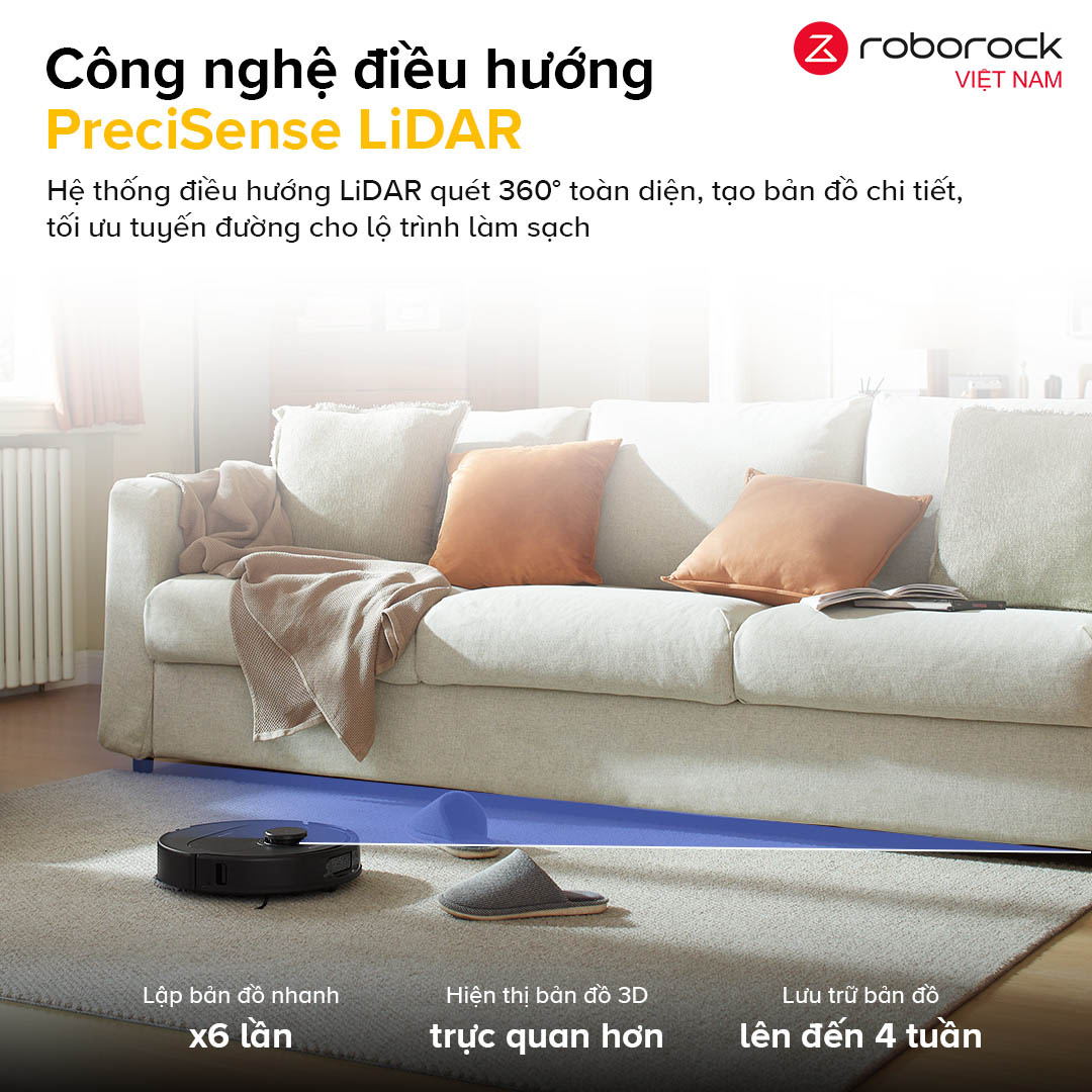 Robot hút bụi lau nhà Roborock QR 798 – Hàng Chính Hãng 14 Roborock QR 798