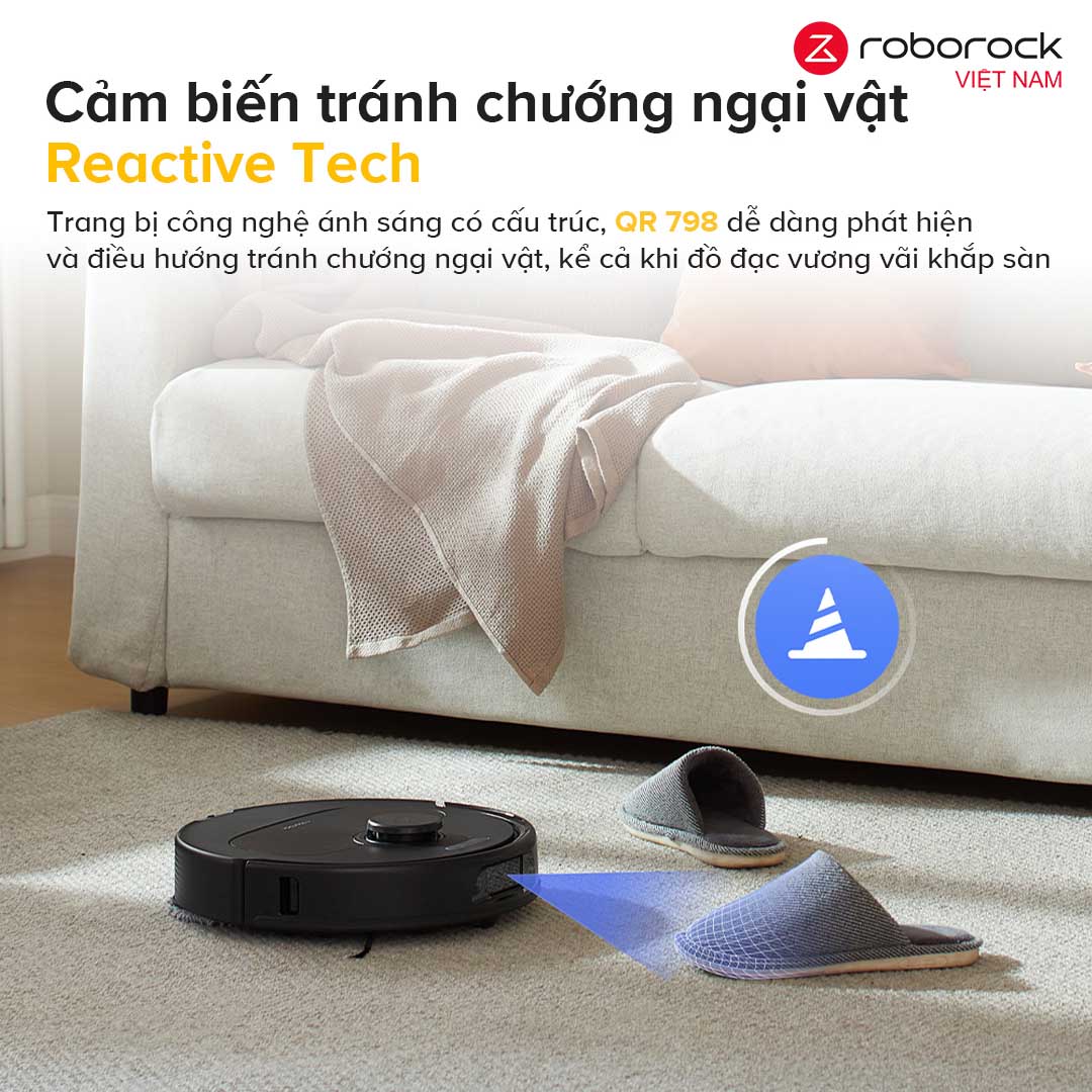 Robot hút bụi lau nhà Roborock QR 798 – Hàng Chính Hãng 6 Roborock QR 798