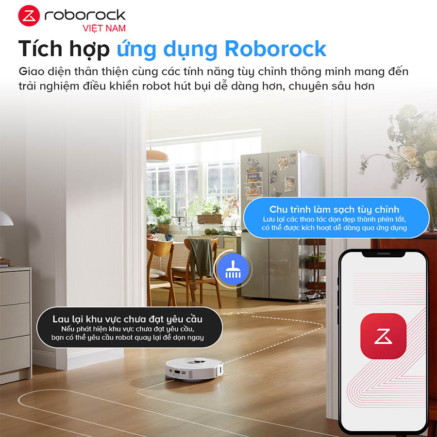 Robot hút bụi lau nhà Roborock Qrevo 5AE - Hàng Chính Hãng 12 Roborock Qrevo 5AE