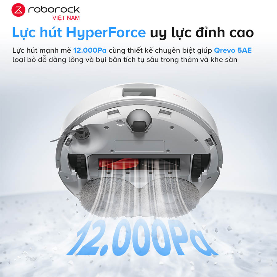Robot hút bụi lau nhà Roborock Qrevo 5AE - Hàng Chính Hãng 3 Roborock Qrevo 5AE