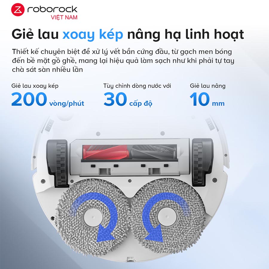 Robot hút bụi lau nhà Roborock Qrevo 5AE - Hàng Chính Hãng 5 Roborock Qrevo 5AE