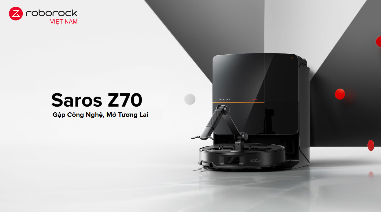 Robot hút bụi lau nhà Roborock Saros Z70 - Hàng Chính Hãng 1 Roborock Saros Z70