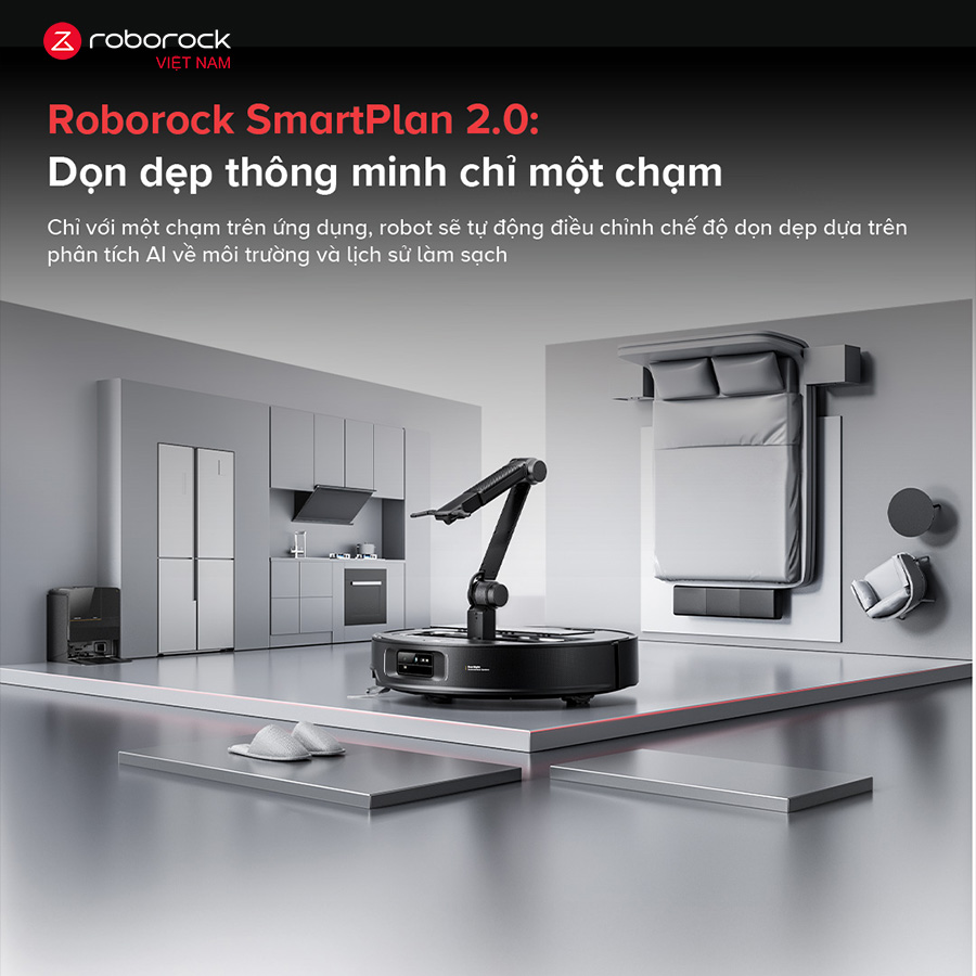 Robot hút bụi lau nhà Roborock Saros Z70 - Hàng Chính Hãng 16 Roborock Saros Z70