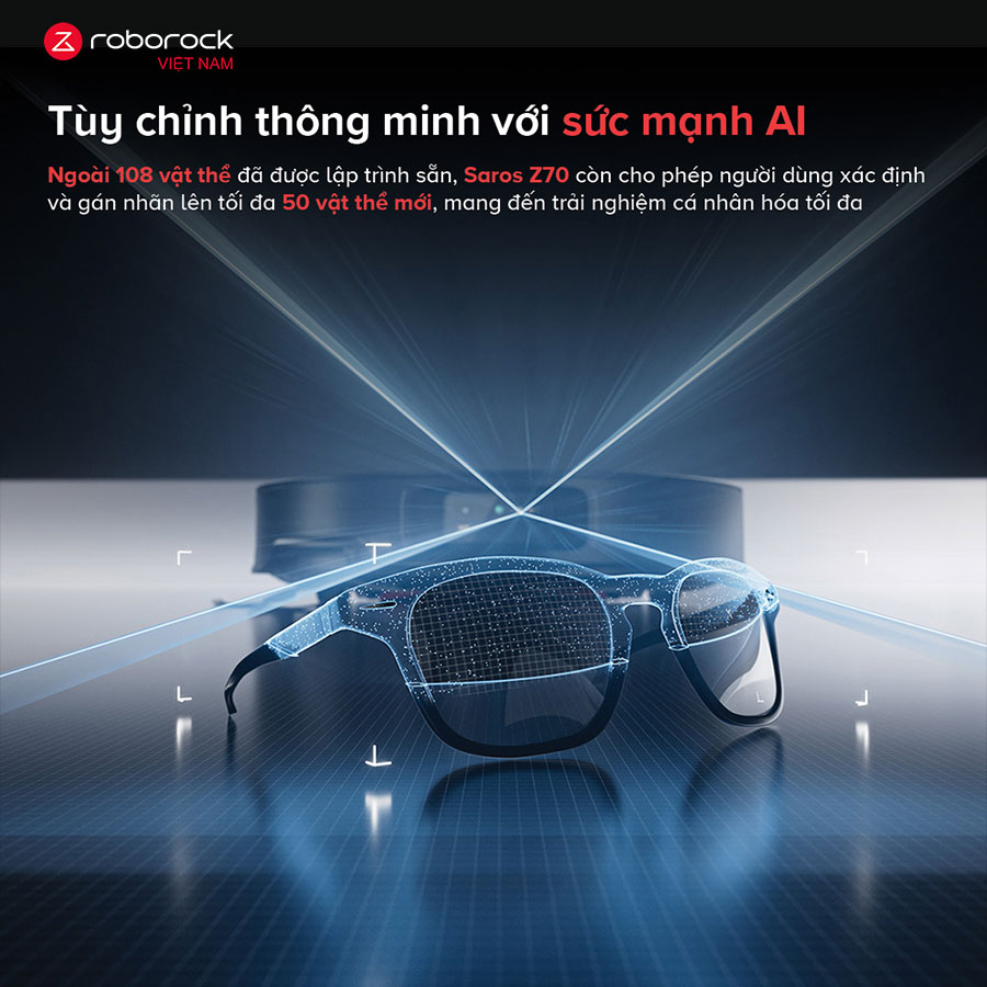 Robot hút bụi lau nhà Roborock Saros Z70 - Hàng Chính Hãng 8 Roborock Saros Z70