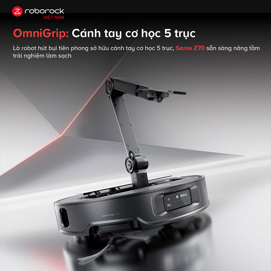 Robot hút bụi lau nhà Roborock Saros Z70 - Hàng Chính Hãng 3 Roborock Saros Z70