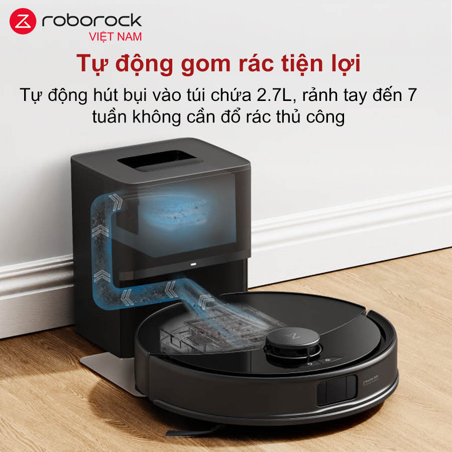 Robot hút bụi lau nhà Roborock Q10 PF+ (Plus) - Hàng Chính Hãng 3 Roborock Q10 PF+