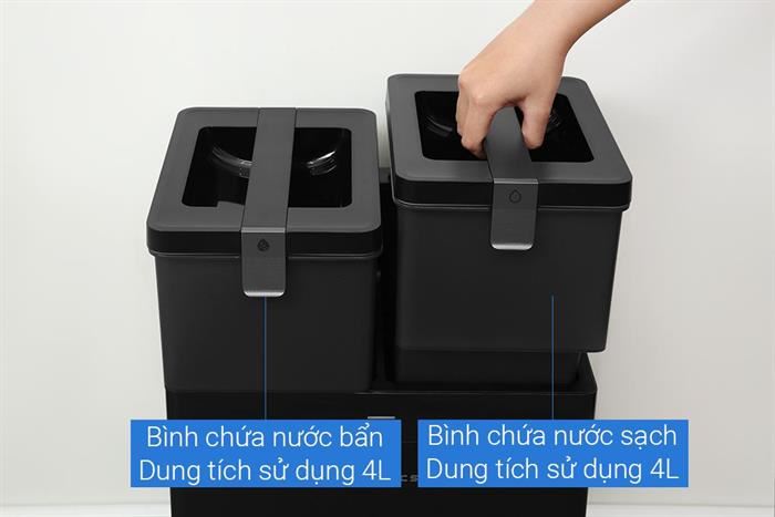 Robot hút bụi lau nhà Ecovacs Deebot T50 Pro OMNI - Đen - Ảnh 8