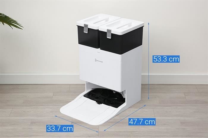 Robot hút bụi lau nhà Ecovacs Deebot T50 Pro OMNI - Trắng - Ảnh 7