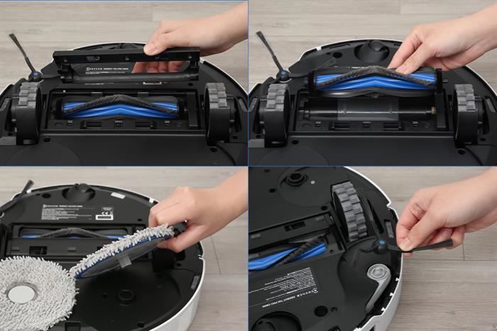 Robot hút bụi lau nhà Ecovacs Deebot T50 Pro OMNI - Trắng - Ảnh 5