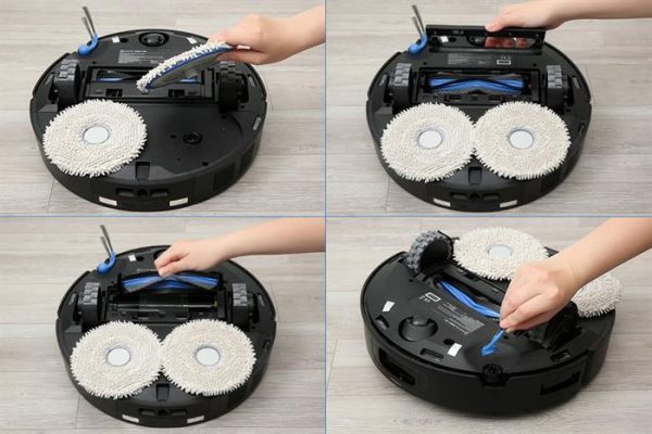 Robot hút bụi lau nhà Ecovacs T30C - Đen - Ảnh 5