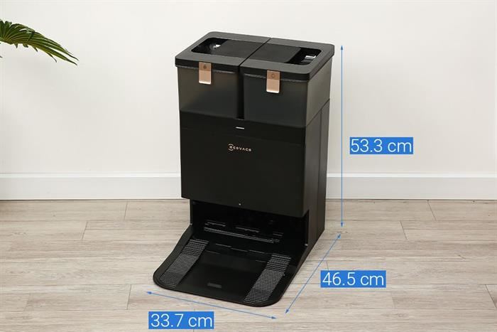 Robot hút bụi lau nhà Ecovacs X8 PRO OMNI - Đen - Ảnh 10