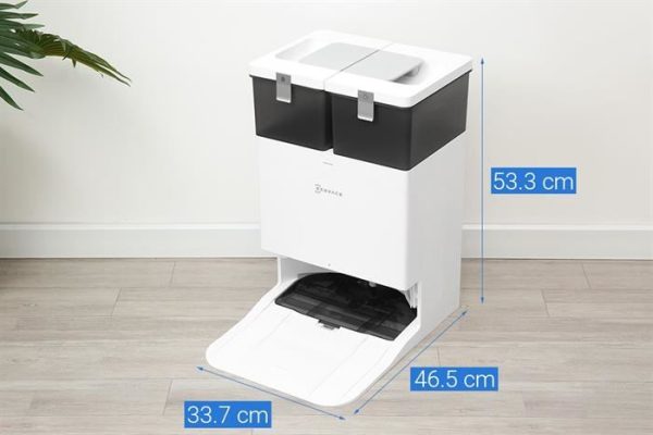 Robot hút bụi lau nhà Ecovacs X8 PRO OMNI - Trắng - Ảnh 5