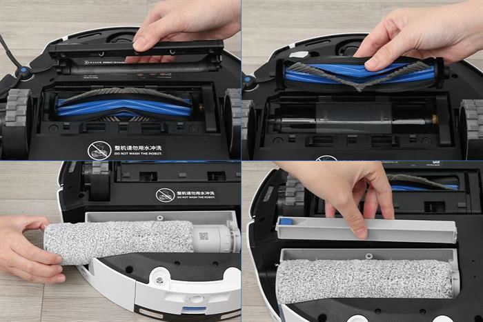 Robot hút bụi lau nhà Ecovacs X8 PRO OMNI - Trắng - Ảnh 4