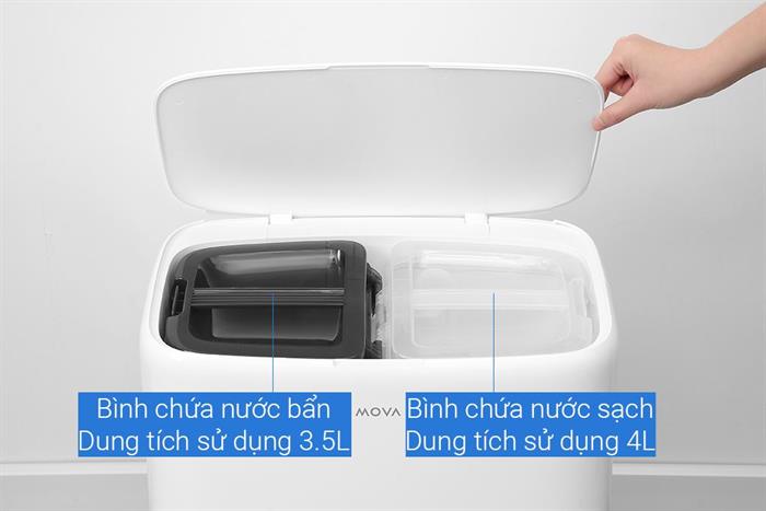 Robot hút bụi lau nhà Mova P50 Ultra - Ảnh 8