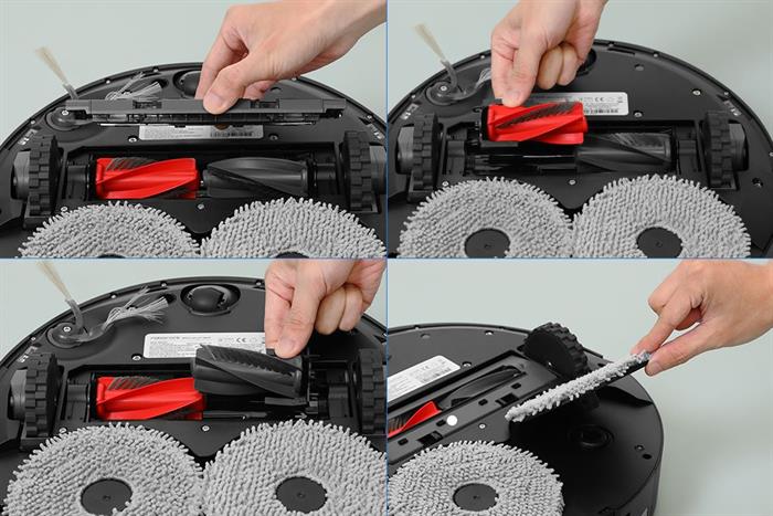 Robot hút bụi lau nhà Roborock Q Revo 5AE - Đen - Ảnh 5