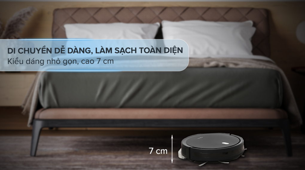 Robot hút bụi lau nhà Xiaomi E5 -Di chuyển dễ dàng Robot hút bụi lau nhà Xiaomi E5 -Di chuyển dễ dàng