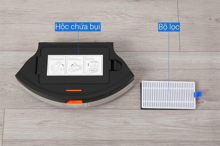 Robot hút bụi lau nhà Xiaomi Vacuum E5 - Đen - Ảnh 5