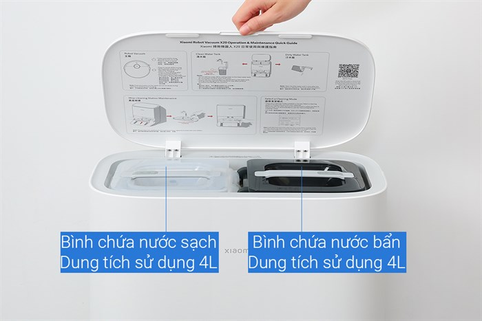 Robot hút bụi lau nhà Xiaomi X20 - Ảnh 7