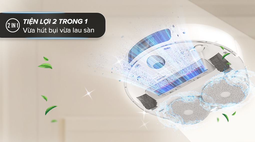 Vừa hút bụi vừa lau - Robot hút bụi lau nhà Xiaomi X20+ Vừa hút bụi vừa lau - Robot hút bụi lau nhà Xiaomi X20+