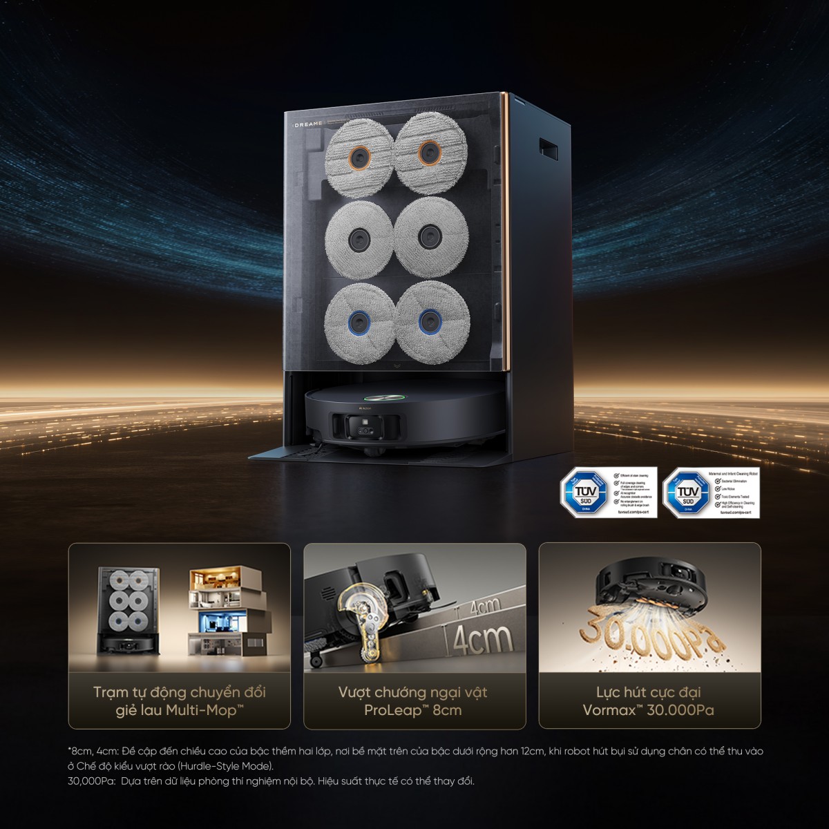 Robot hút bụi lau nhà Dreame Matrix10 Ultra - Ảnh 2
