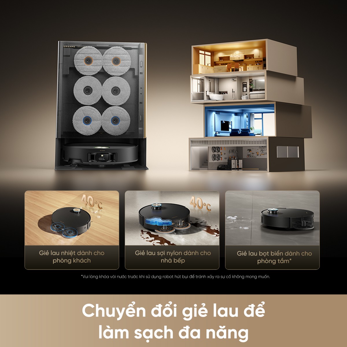 Robot hút bụi lau nhà Dreame Matrix10 Ultra - Ảnh 3