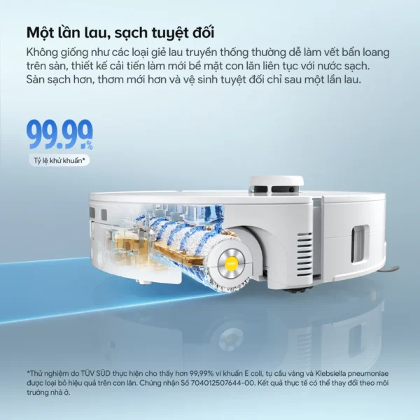 Robot hút bụi lau nhà Roborock Qrevo Curv 2 Flow - Ảnh 3
