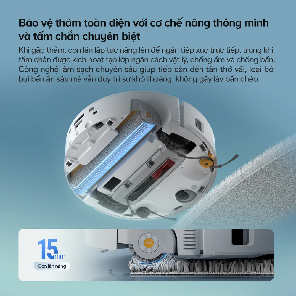 Robot hút bụi lau nhà Roborock Qrevo Curv 2 Flow - Ảnh 5