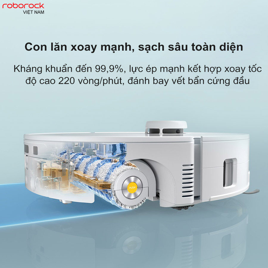 Robot hút bụi lau nhà Roborock Qrevo Curv 2 Flow - Hàng Chính Hãng 3 Roborock Curv 2 Flow